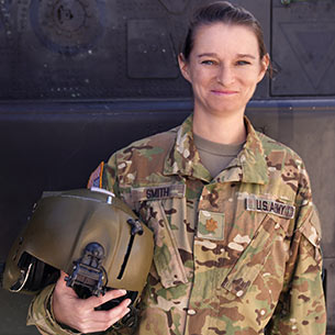 Maj. Kimberly Smith, UA Online Engineering Student, Honored With 2024 Legendary Service Award