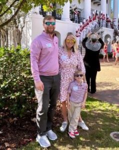 Megan Welborn and her family.